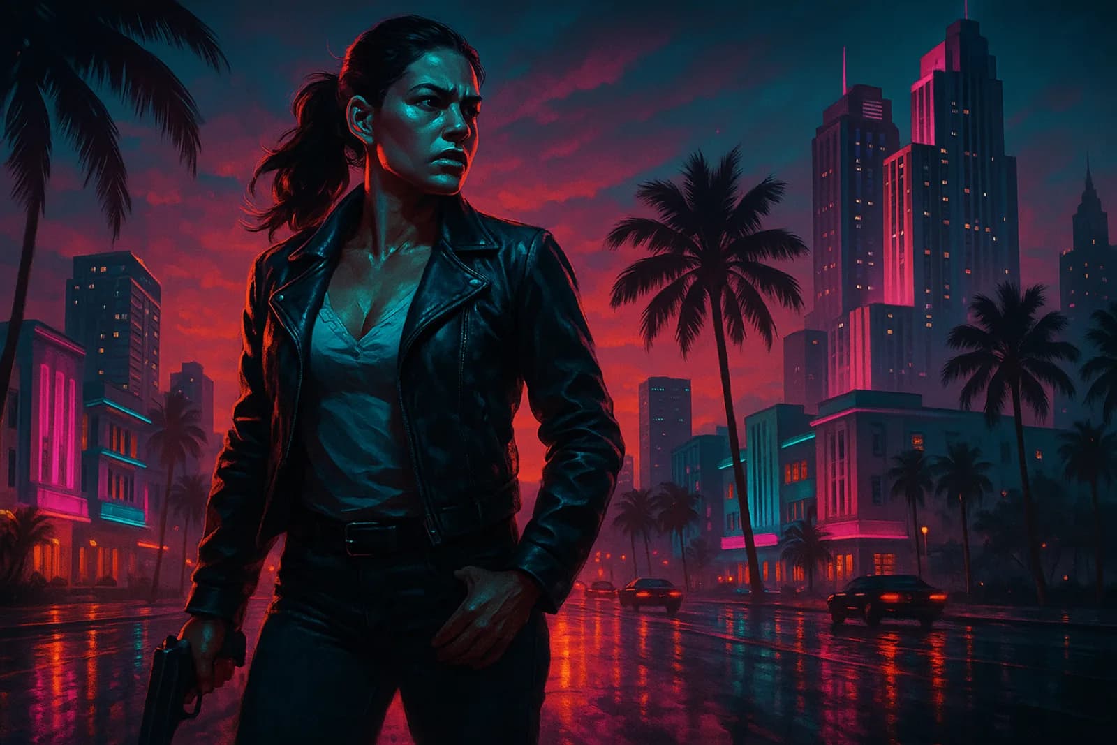 GTA 6 első trailer — Lucia és Vice City napfényben